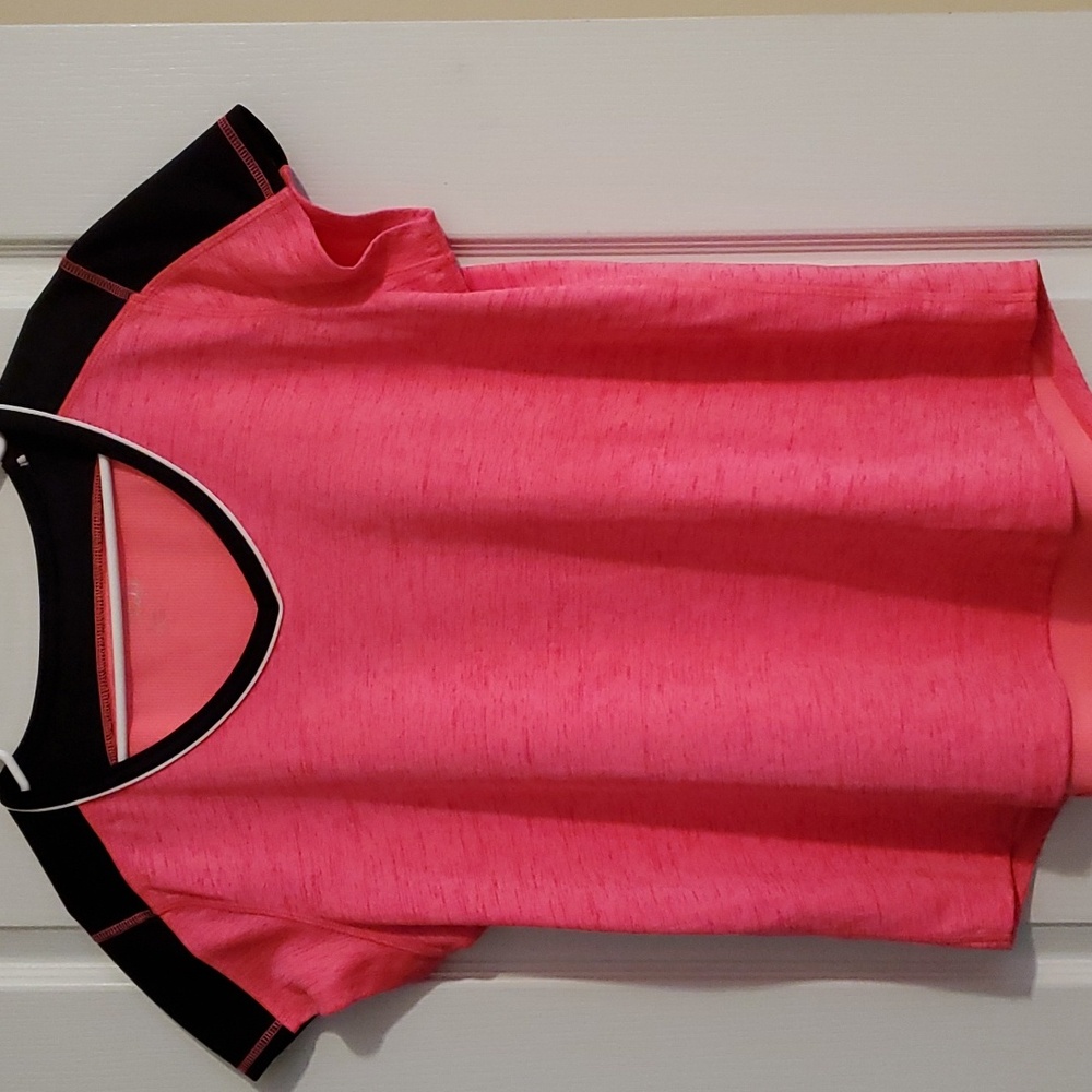 Made for Life Women's Pink and Black Top XL